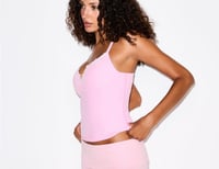 Image 3 of SKIMS- FITS EVERYBODY PUSH UP CAMI- BUBBLEGUM