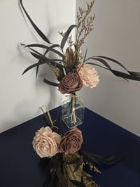 Image 4 of Wild Eucalyptus and Roses Floral Reed Diffuser