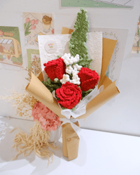 Image 1 of Scarlet Red Rose Bouquet