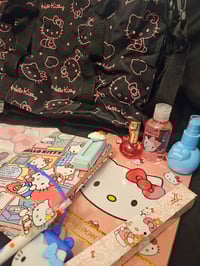 Image 2 of Hello Kitty Black&Pink Duffle Bag Bundle 