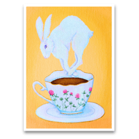 "Cup'o'Luck" Art Print