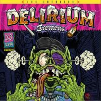 Image 1 of Los Intrusos "Delirium Tremens" LP (yellow vinyl)
