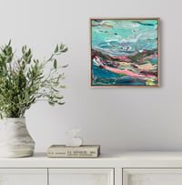 Image 3 of 🔴'Winter coast life' [Coastal study no.61] - 33x33cm, FRAMED