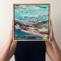Image 1 of 🔴'Winter coast life' [Coastal study no.61] - 33x33cm, FRAMED
