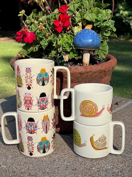 Image of Bug Mugs! Two Designs to Choose From