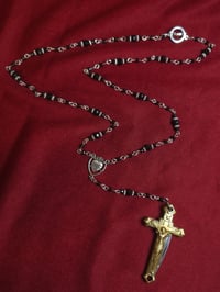 Image 1 of Drusila Knife Rosary Silver