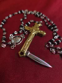 Image 2 of Drusila Knife Rosary Silver