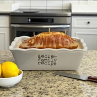 Lemon Pound Cake loaf 