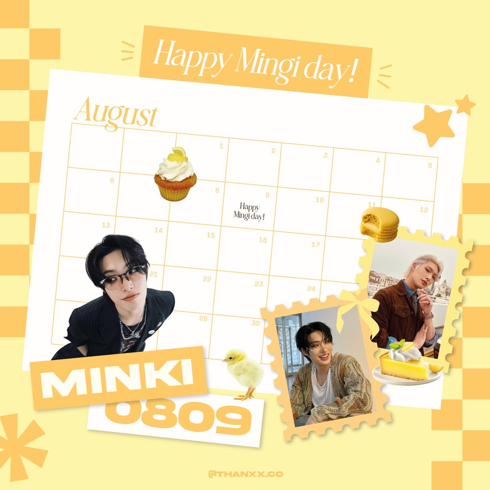 Image of Pre order | MINGI BIRTHDAY 2025 SET FULL SET