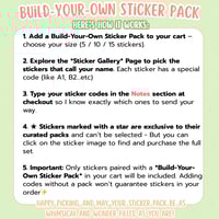Image 2 of Build Your Own Sticker Pack