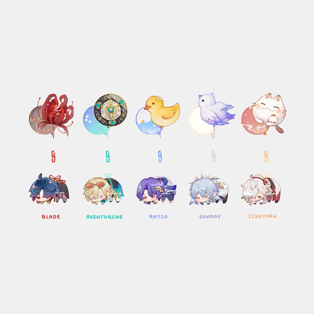 Image of Honkai Star Rail Dangling Charms