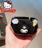  Hello Kitty  My Melody Kuromi  Cute Ceramic Ashtray 