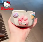  Hello Kitty  My Melody Kuromi  Cute Ceramic Ashtray 