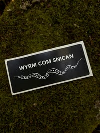 Image 1 of Anglo-Saxon Dragon Bumper Sticker