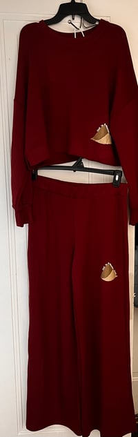 Flair crop top and Bottom’s 