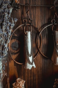 Image 6 of Large copper and bone hoops