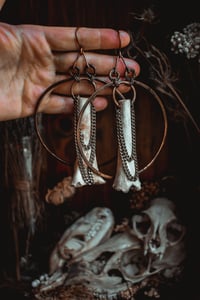 Image 7 of Large copper and bone hoops