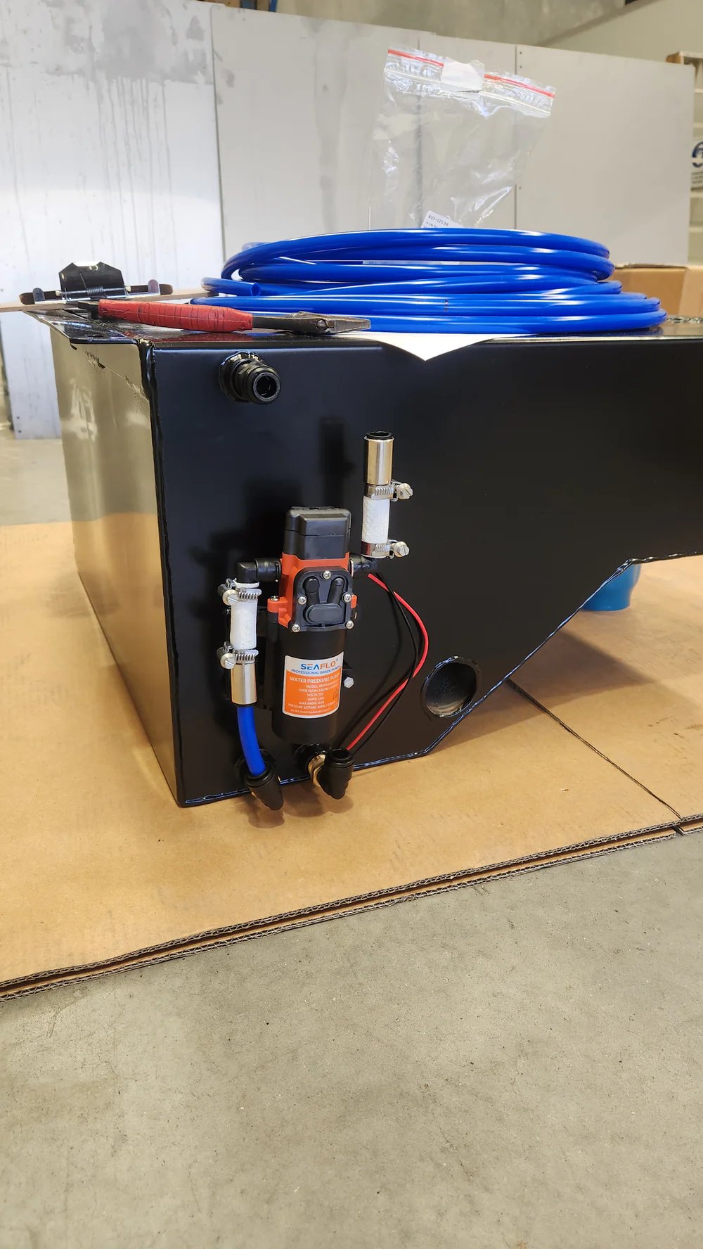Image of Ark Earth 90L Water Tank to Utility Vent Plumbing Kit