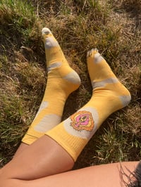 Image 1 of SantaVulva Socks Sunshine