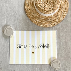 Image of CARTE SOLEIL