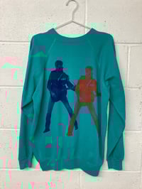 Image 1 of George, turquoise L (22"P2P, 29"S2H, 30.5"C2C)   