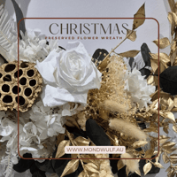 Image 1 of Preserved Flower Christmas Wreath Workshop 