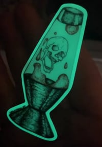 Image 1 of "Habitual Sins" Limited Edition Glow-in-dark Sticker