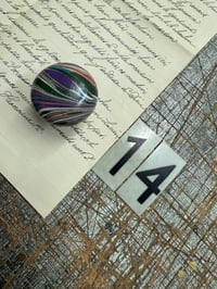 Image 17 of Hand Marbled wooden hardware / door knobs / draw handles YOU PICK