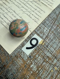 Image 12 of Hand Marbled wooden hardware / door knobs / draw handles YOU PICK