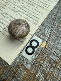 Image 11 of Hand Marbled wooden hardware / door knobs / draw handles YOU PICK