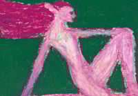 Image 2 of ORIGINAL: Elf on a beast that bites a snake