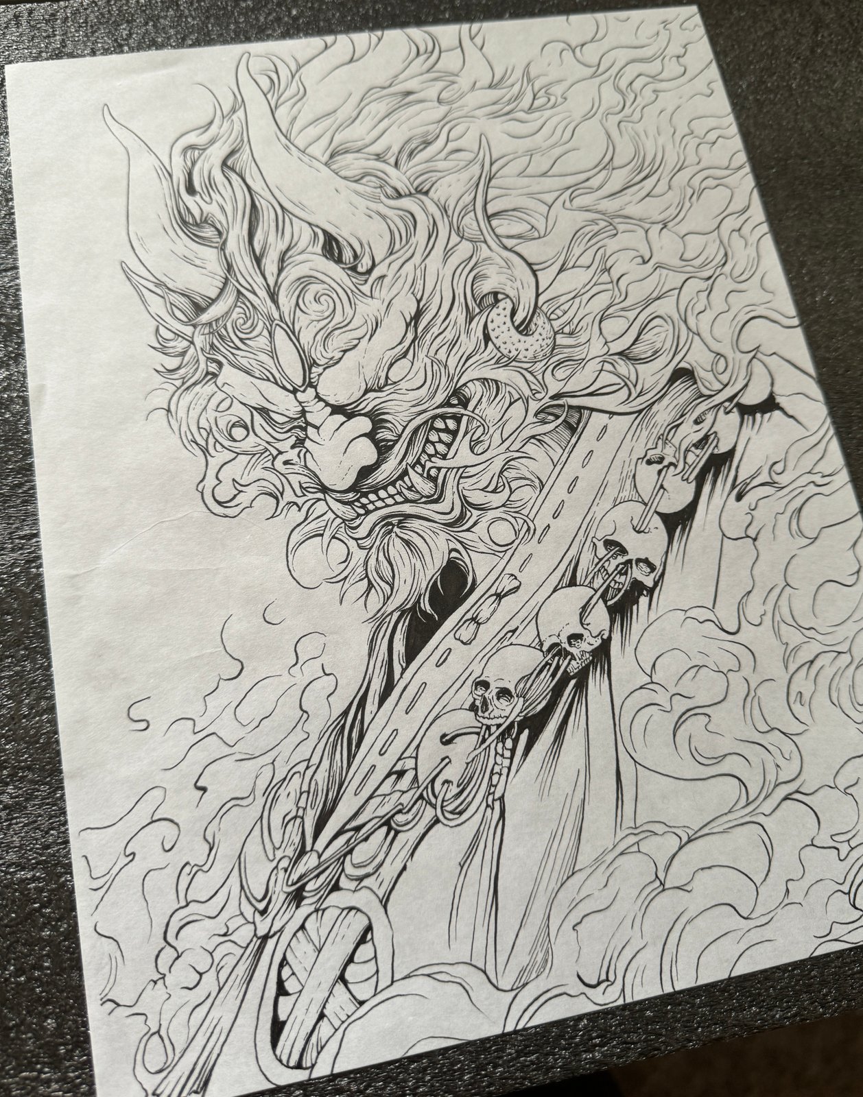 Ōtakemaru Red Variant - Fine Art Print | SpaceWolf