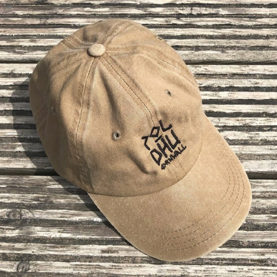 POLDHU Washed Cotton Cap - Sand