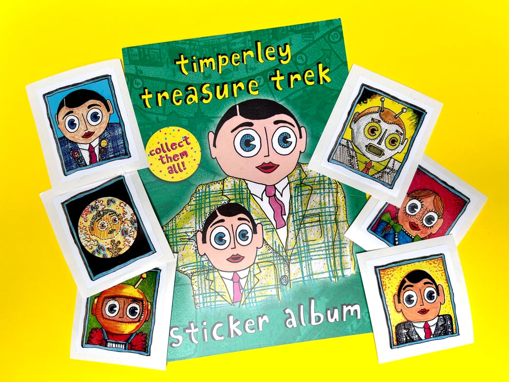 Image of Frank-Con 2025 Treasure Trek Collectors Card and Stickers