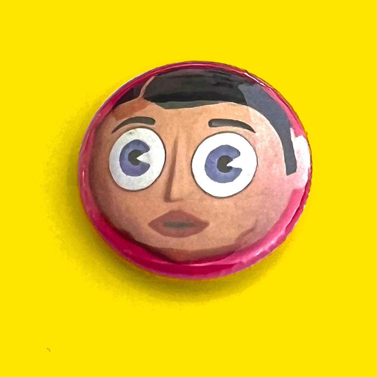 Image of Frank Sidebottom 5:9:88 25mm badge