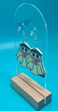 Image 3 of Book Boo Earrings