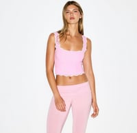 Image 1 of SKIMS- FITS EVERYBODY LACE TANK - BUBBLEGUM 