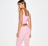 Image 3 of SKIMS- FITS EVERYBODY LACE TANK - BUBBLEGUM 