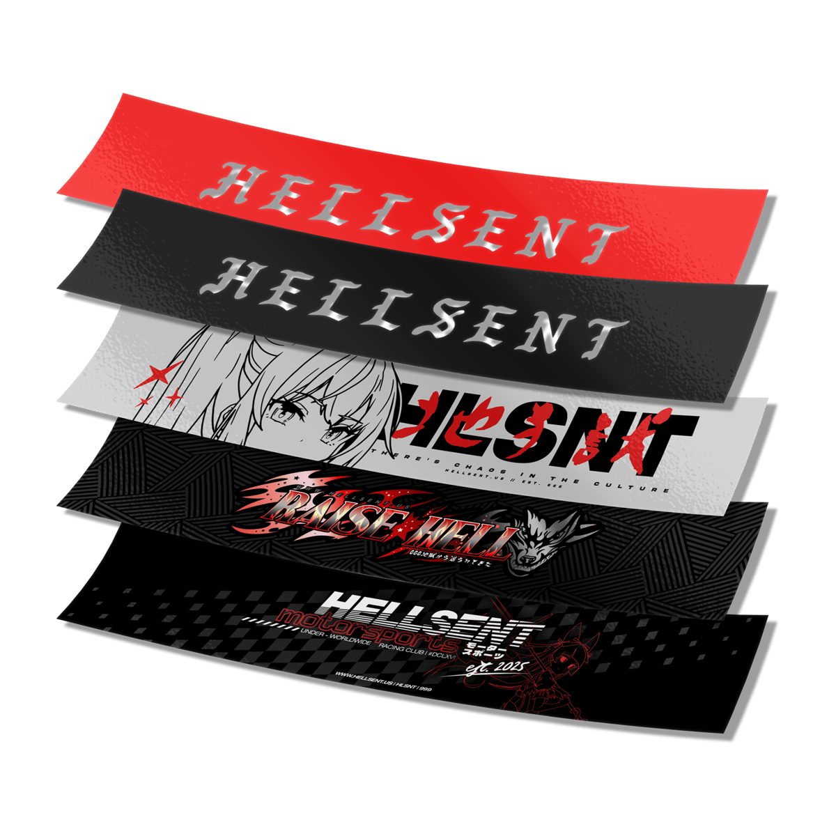 Image of Hellsent Windshield Banners