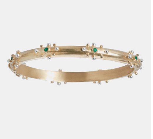 Image of 5 Octobre Emerald and Diamond Bracelet