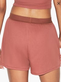 Image 2 of SKIMS- COTTON RIB LOOSE BOXER- REDWOOD