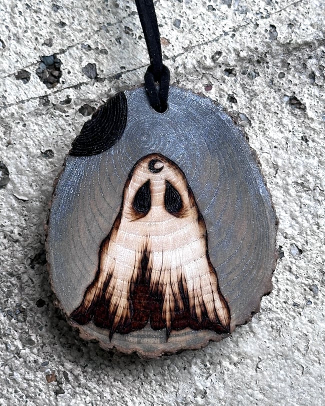 Luna Ghost Ornament