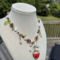 Image 2 of Strawberry Necklace