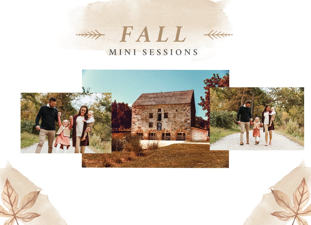 Image of Fall Mini Sessions - Woodlawn Manor Cultural Park, Sandy Spring, MD  10.27.25