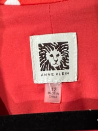 Image 3 of ANNE KLEIN- POLKA DOT RED DRESS