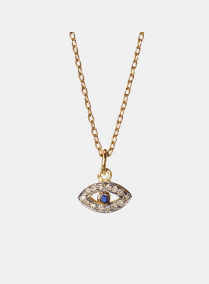 Image of 5 Octobre Evil Eye Earrings or Necklace