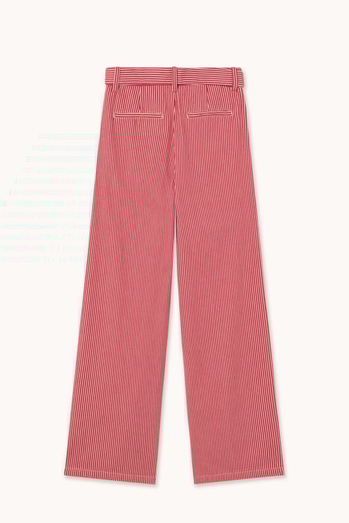 Image of 2-Pantalones Twill Striped