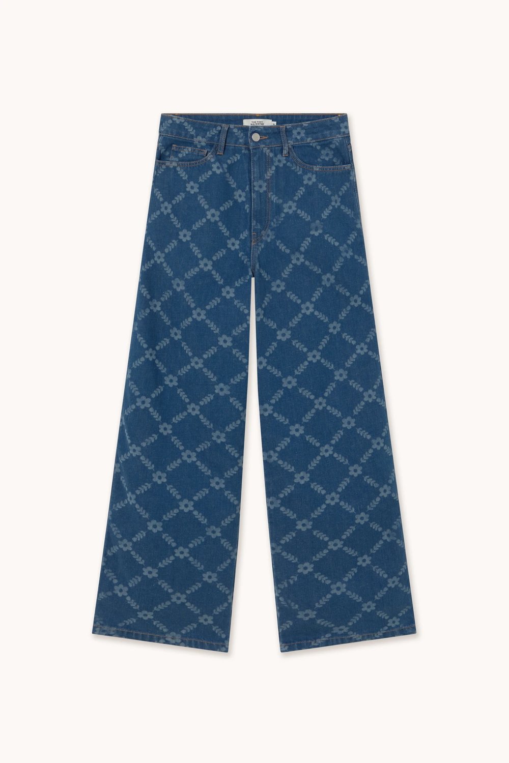 Image of 2-Pantalones Vaqueros Maru Flowers