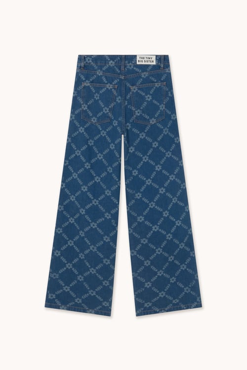 Image of 2-Pantalones Vaqueros Maru Flowers