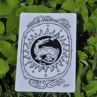 Year of the Eclipse Dragon - 5x7 mini limited edition print